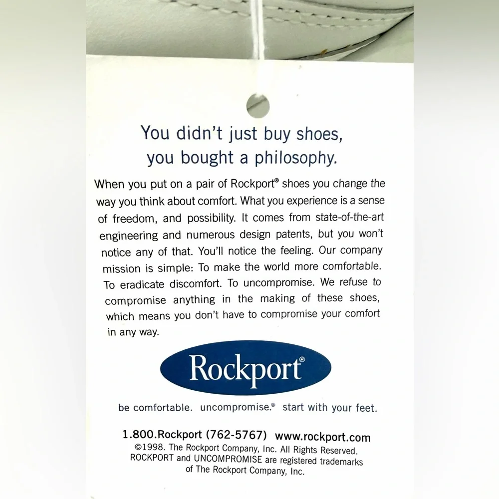 Rockport ProWalker 7104 Size 12 White Sneakers Shoes NWT NEW